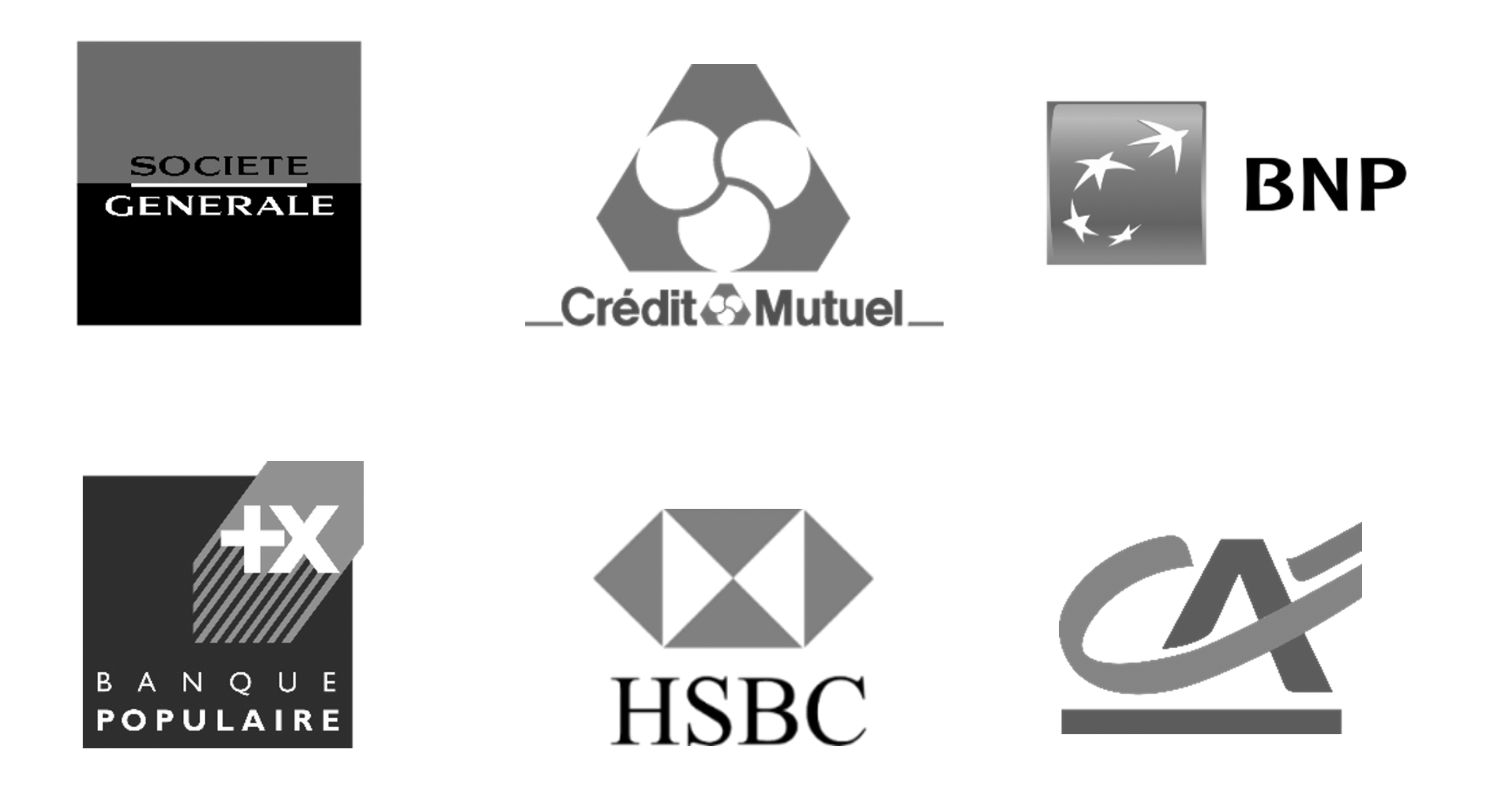 logos banques